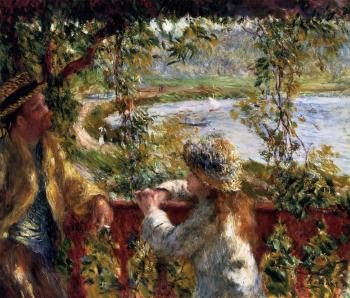Pierre Auguste Renoir : Near the Lake
